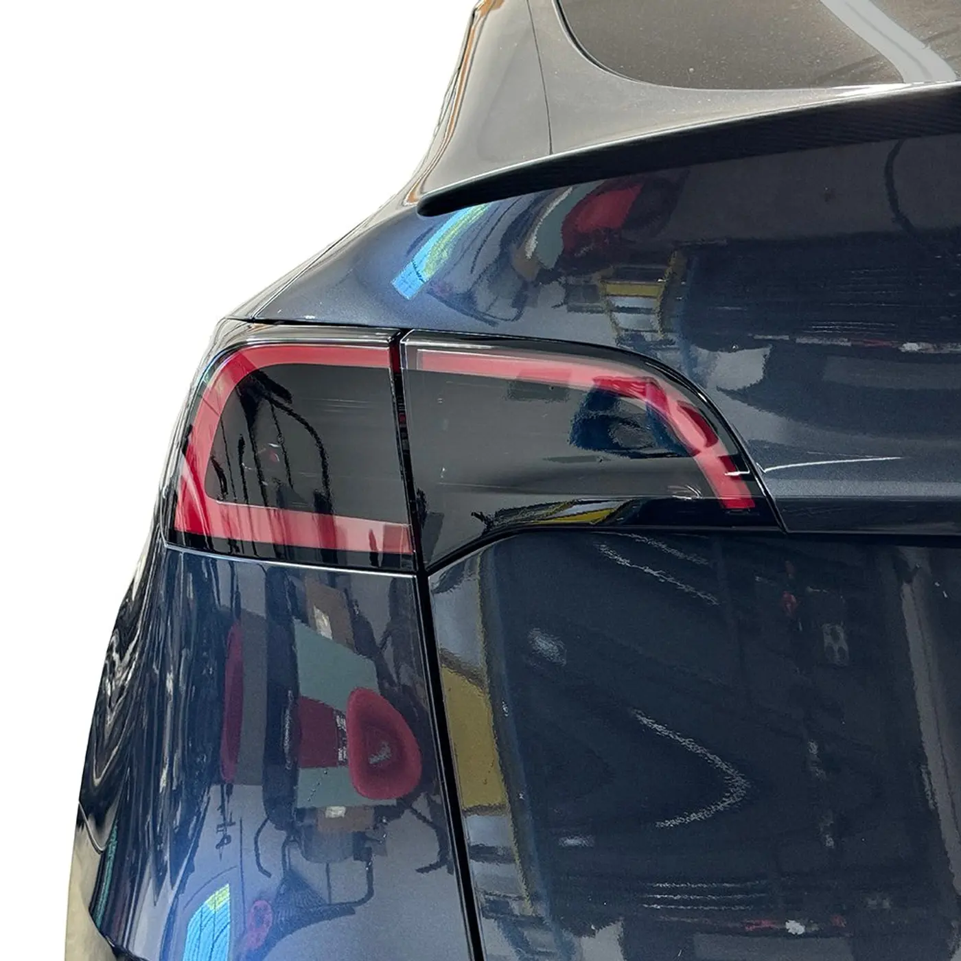 Smoked tail light tint on a modern vehicle