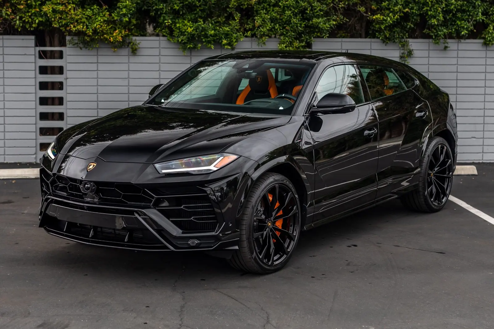 Colour changed performance SUV